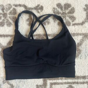 Lululemon Longline Energy Black Sports Bra